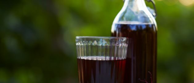 Holunderbeerensaft
